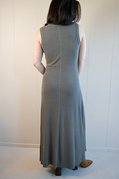 Carmel Avenue Slub Rib Maxi Dress