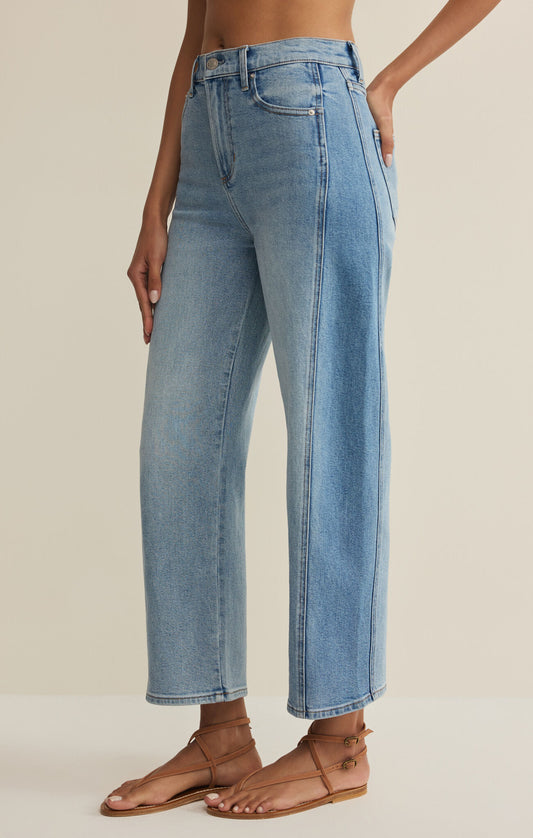 Clyte Street Crop Straight Jeans