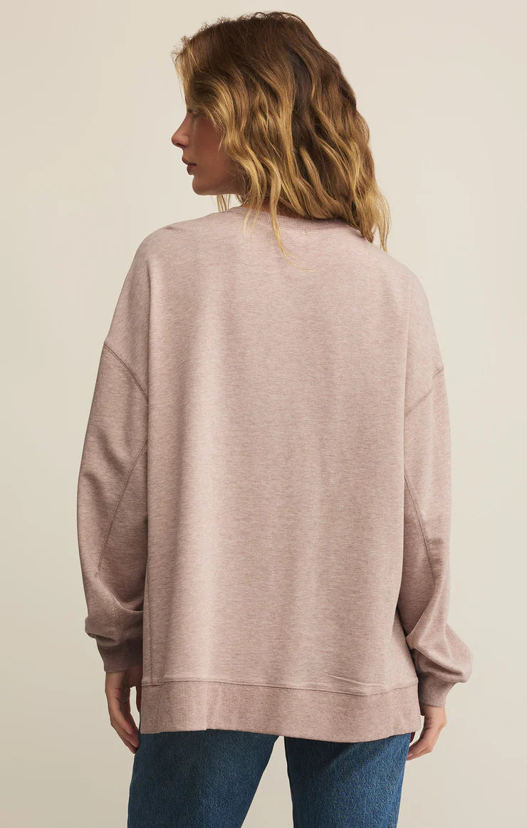 Maple Burnout Top - Beige