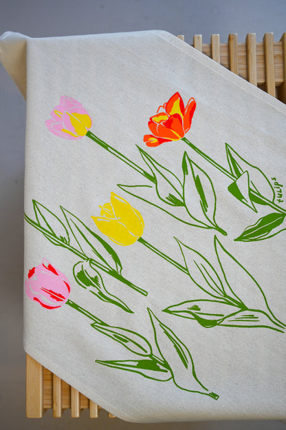 Maria Schoettler Tulip Tea Towel
