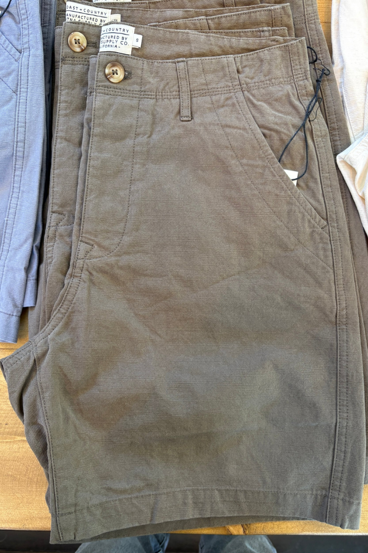 Mariner Short in Faded Moss Men by VNTNA