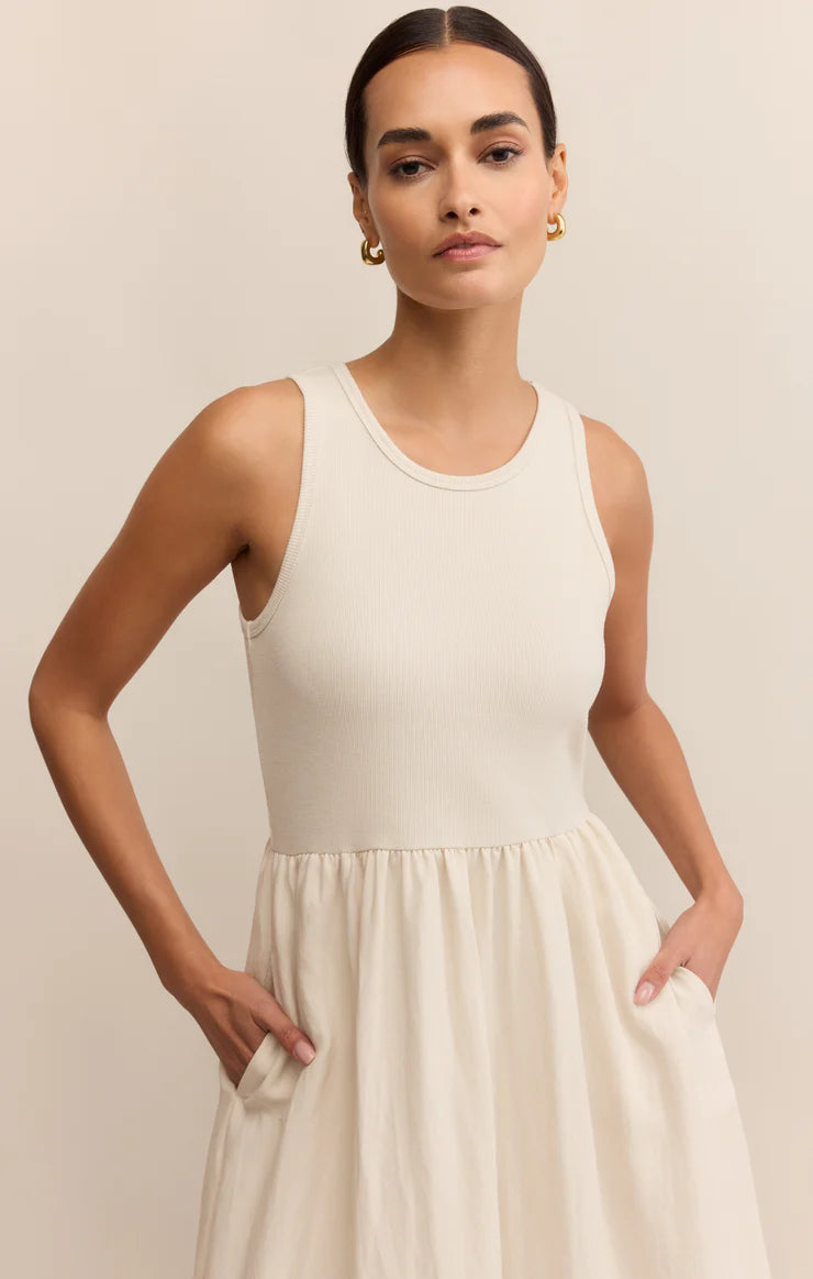 Melrose Rib Midi Dress