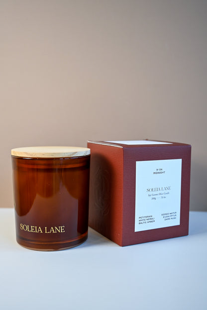 Midnight Candle | 5oz | Soleia Lane