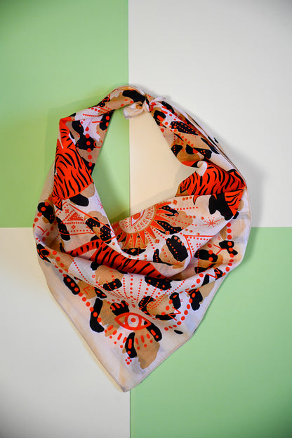 Organic Cotton Bandana - Jungle