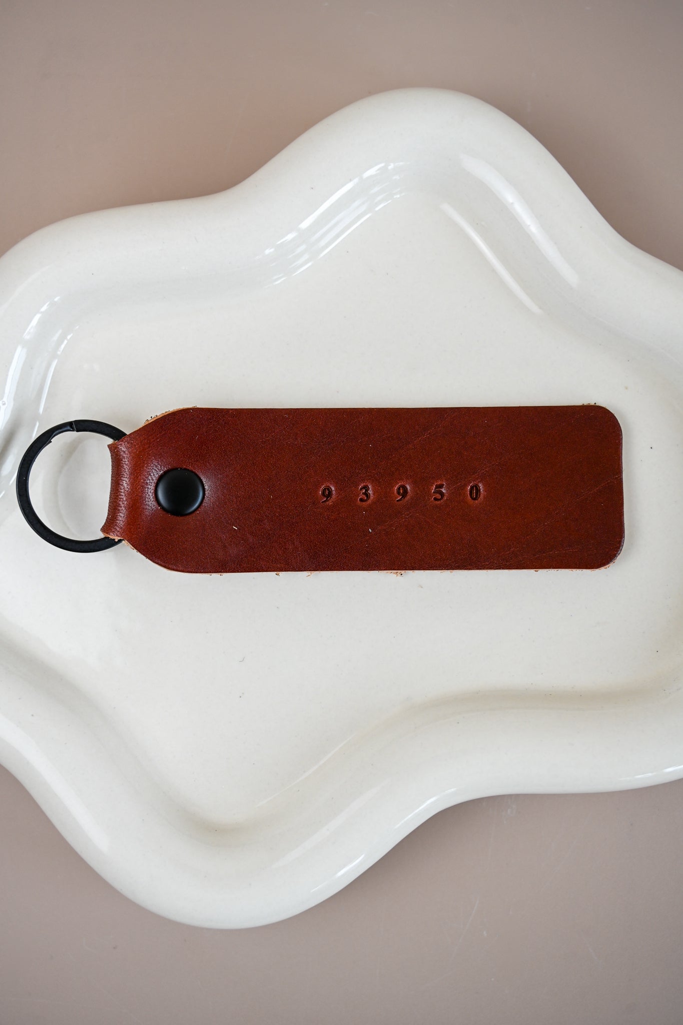 Leather Keychain - 93950