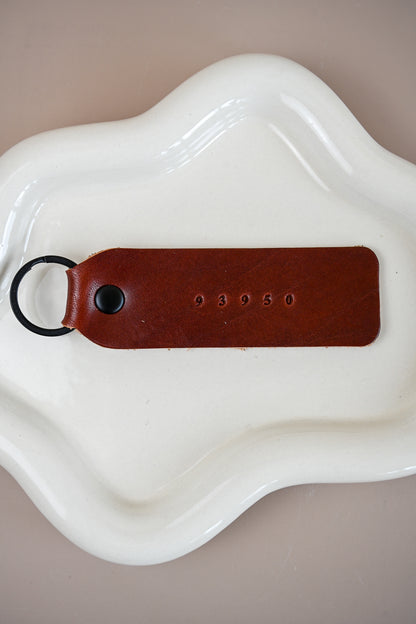 Leather Keychain - 93950