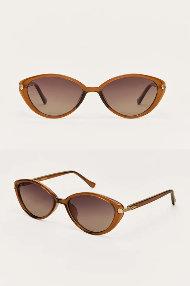 Grove Sunglasses - Carmel Gold Accent