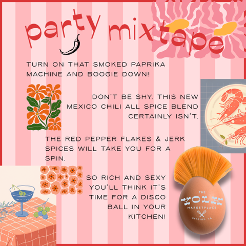 Party Mix Tape Spice Blend - The Yolk Market Place