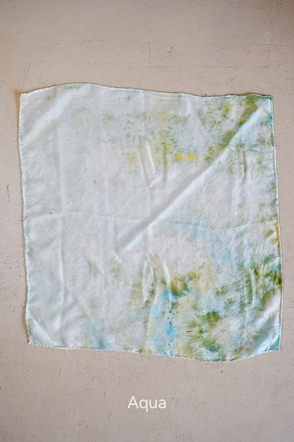 Tie Dye Silk Scarf