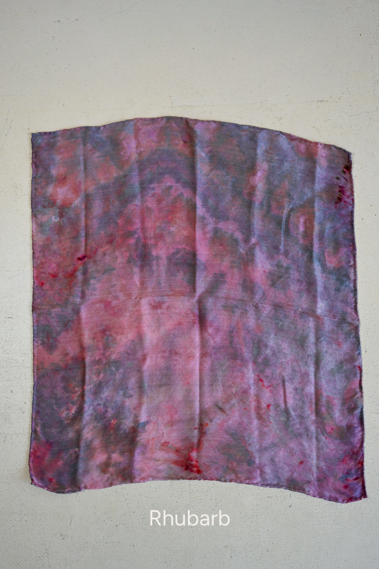 Tie Dye Silk Scarf