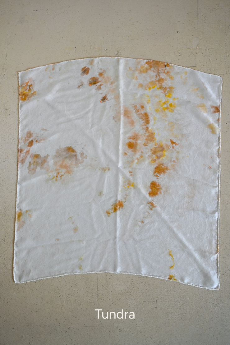 Tie Dye Silk Scarf