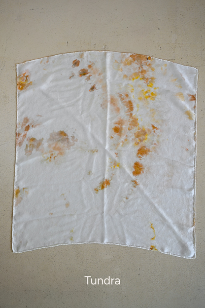 Tie Dye Silk Scarf