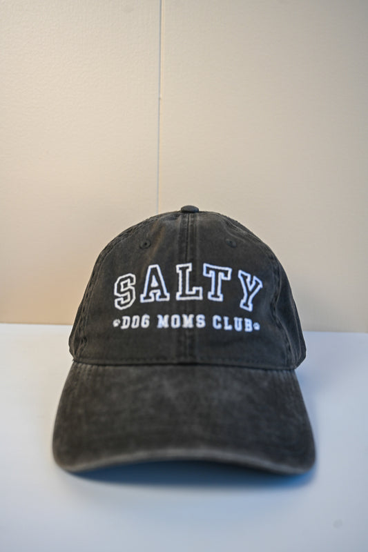 Salty Dog Moms Club Hat - Black