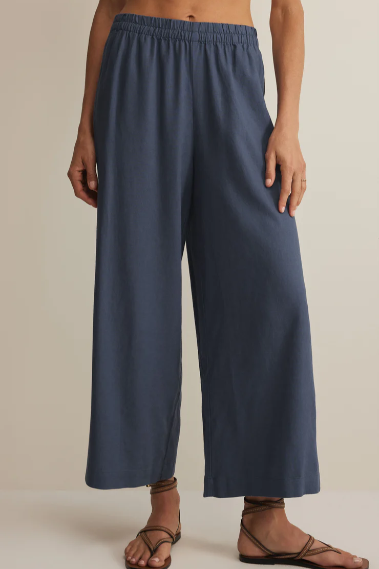 Central Avenue Linen Pant - June Gloom