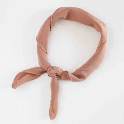 Silk Scarf - Gold