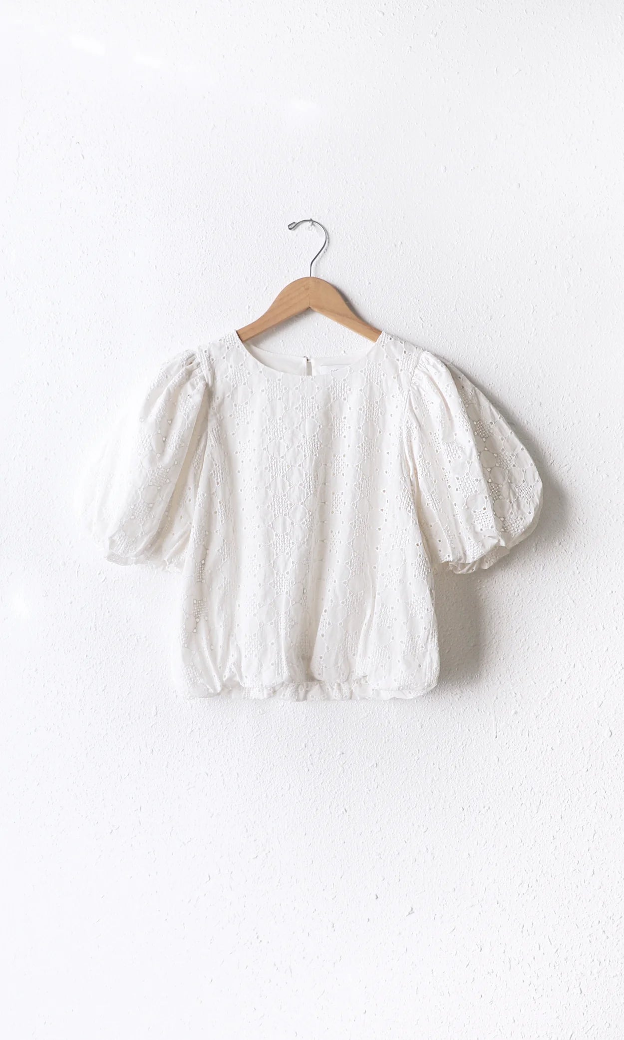 Todd Lane Eyelet Top