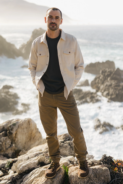 Tradesman Pant Salt Washed Tobacco Men by VNTNA