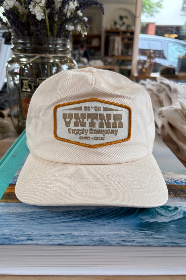 5 Panel Patch Hat by VNTNA