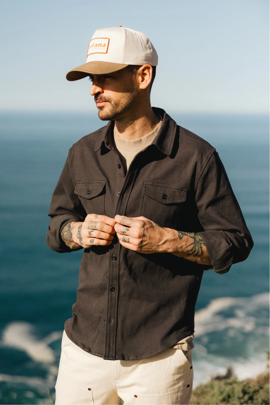 South Coast Shirt Vintage Coal Men by VNTNA