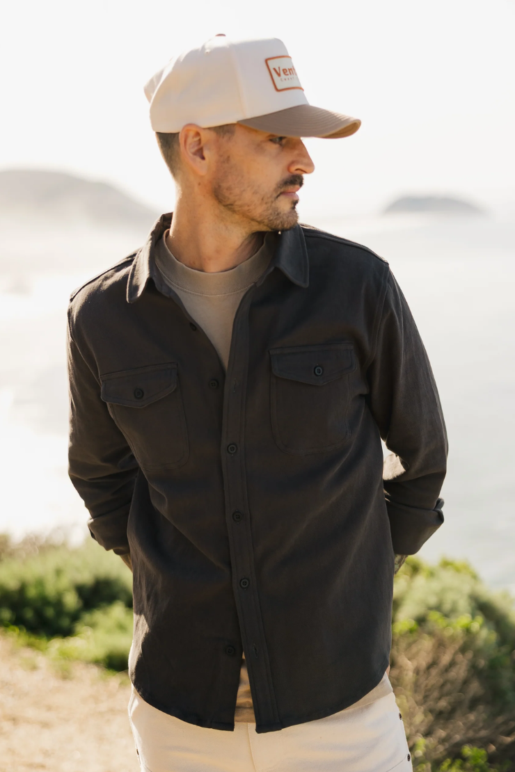South Coast Shirt Vintage Coal Men by VNTNA