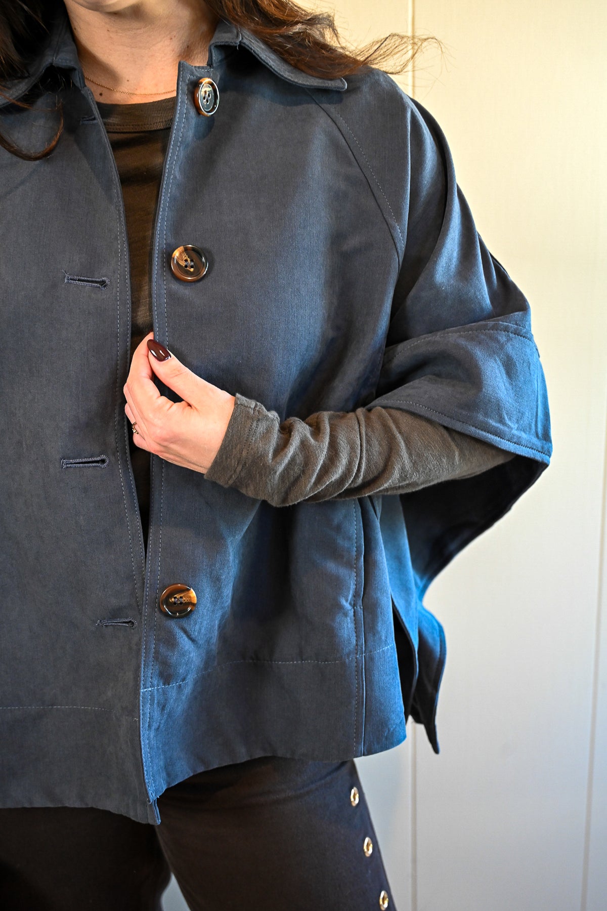Crest Avenue Poncho Cape