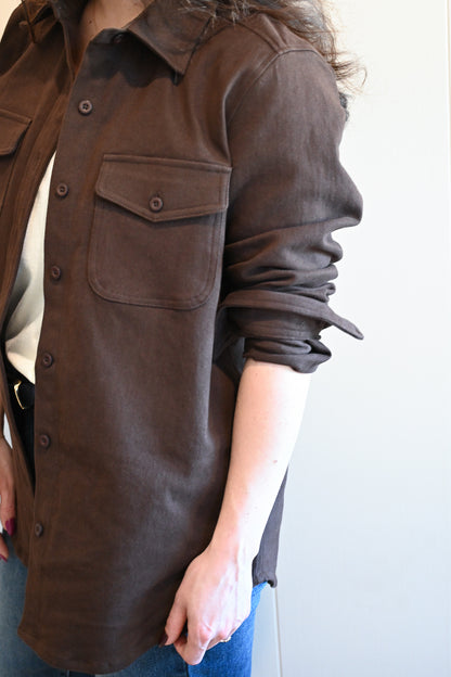 Cove Shirt Mocha by VNTNA