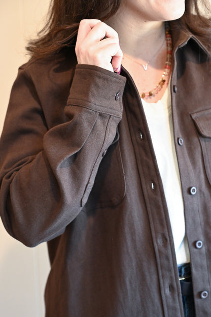Cove Shirt Mocha by VNTNA