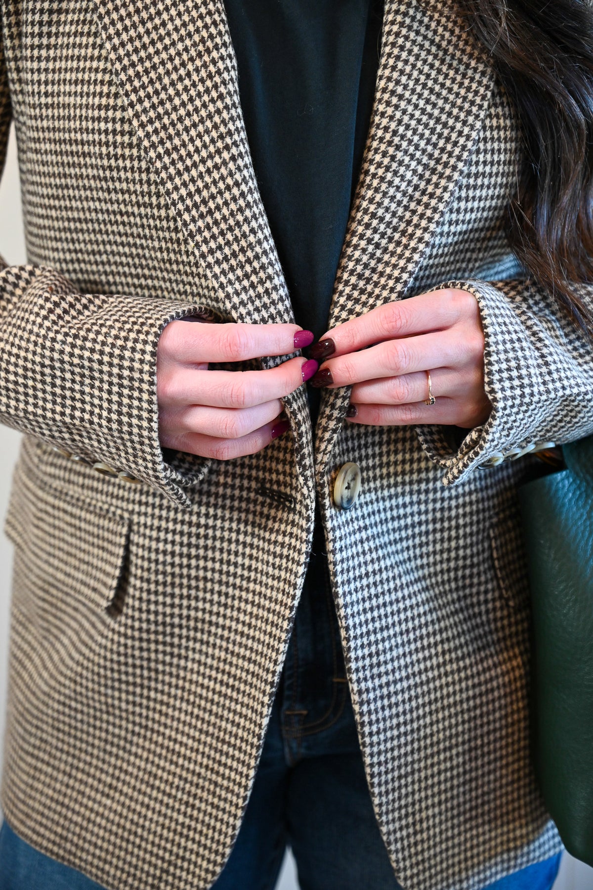 Beaufort Place Hounds Tooth Blazer