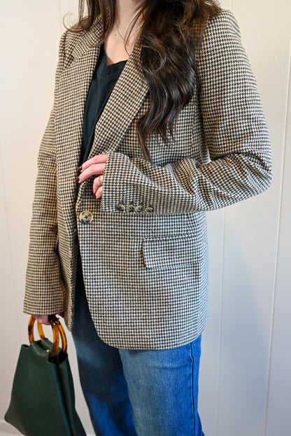 Beaufort Place Hounds Tooth Blazer