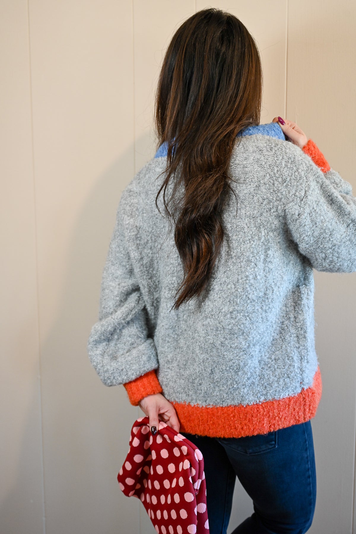 Ransford Avenue Color Contrast Cardigan