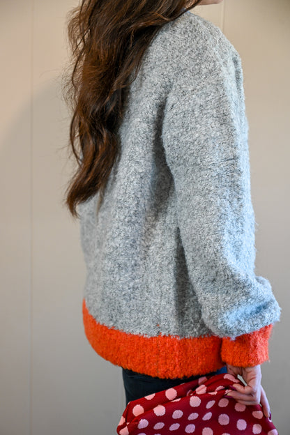 Ransford Avenue Color Contrast Cardigan