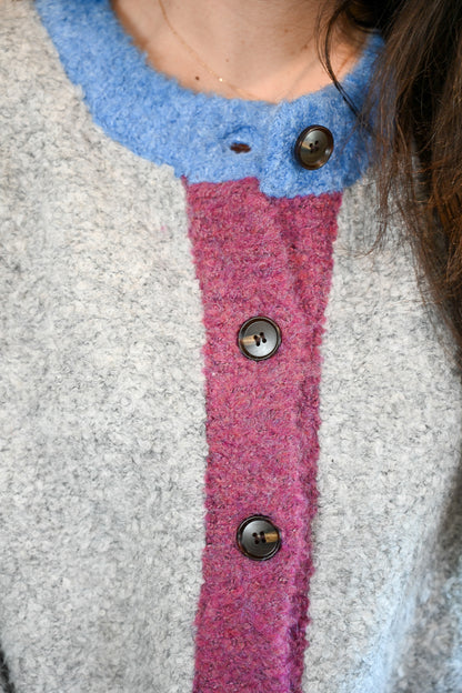 Ransford Avenue Color Contrast Cardigan