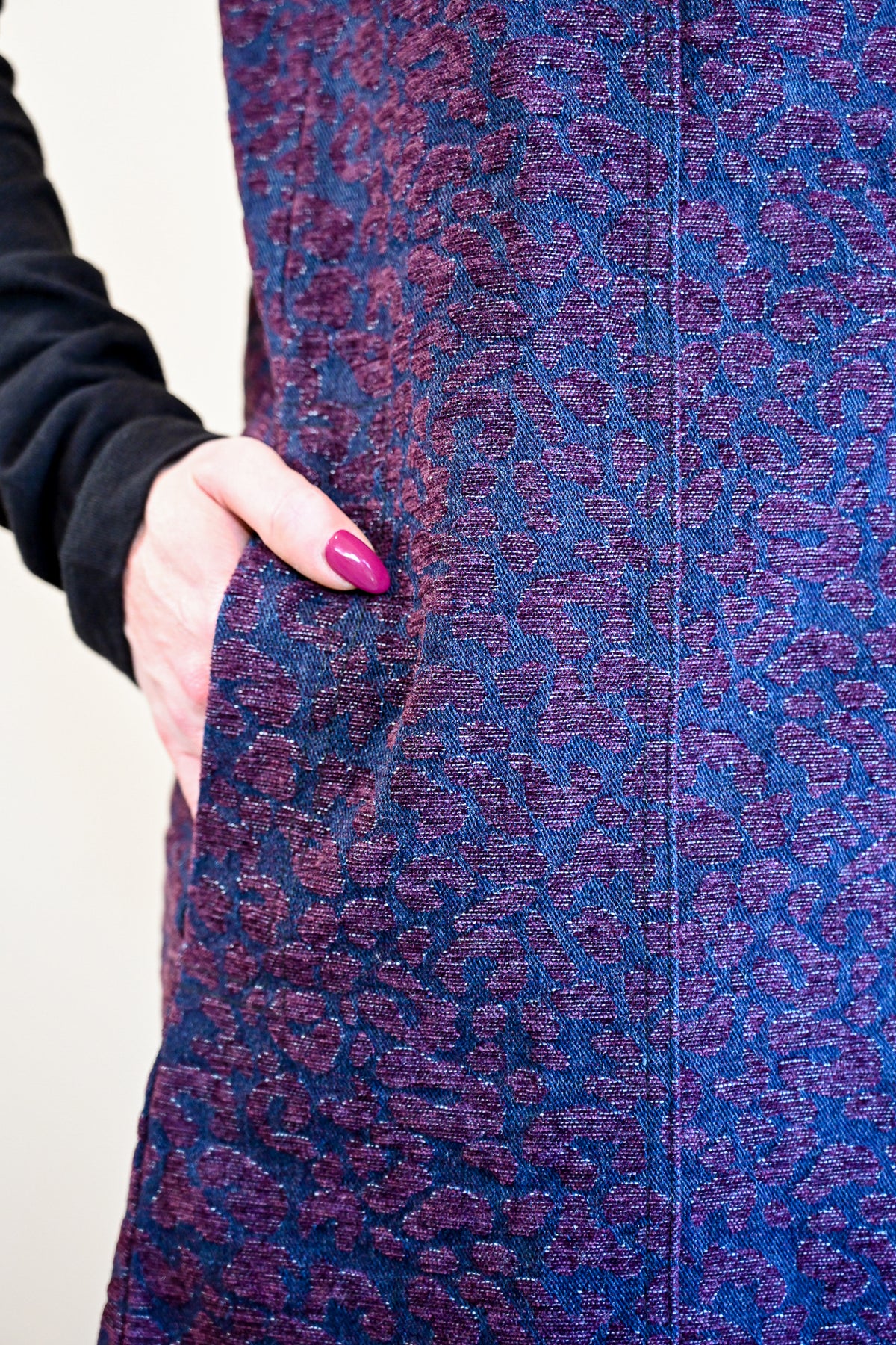 Funston Avenue Jacquard Jumper Dress