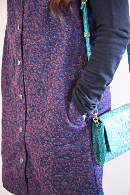 Funston Avenue Jacquard Jumper Dress