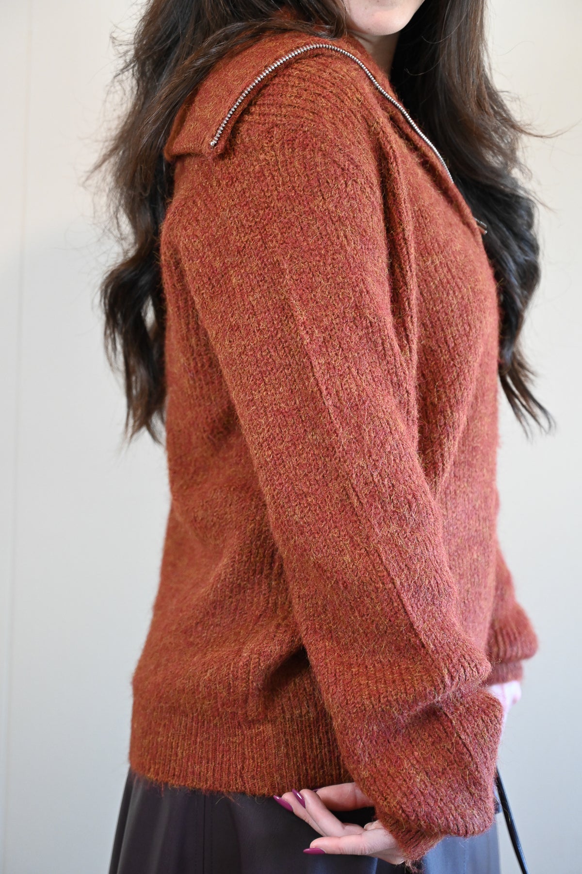 Platt Court Quarter Zip Sweater