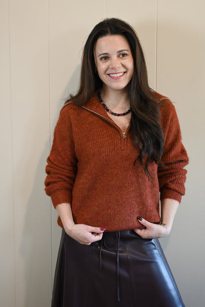 Platt Court Quarter Zip Sweater