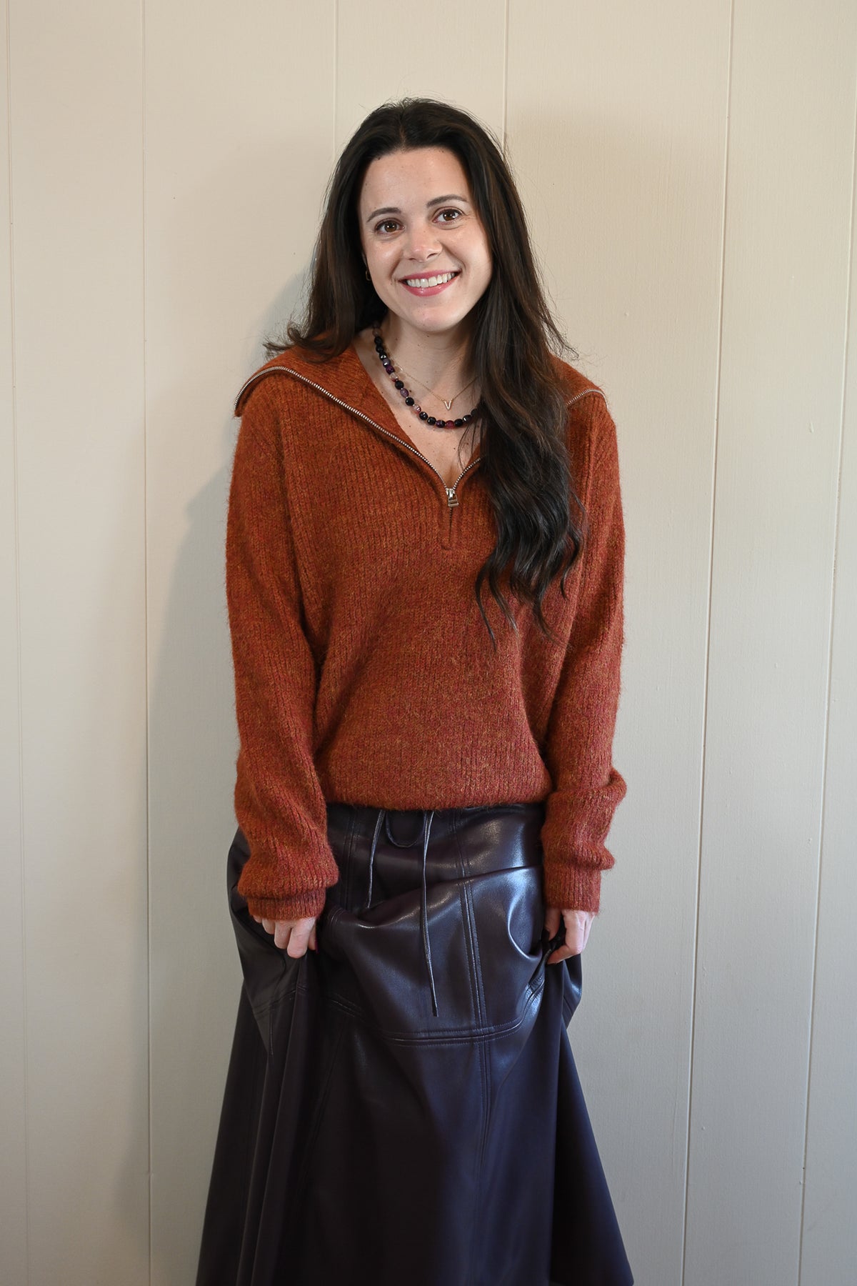 Platt Court Quarter Zip Sweater