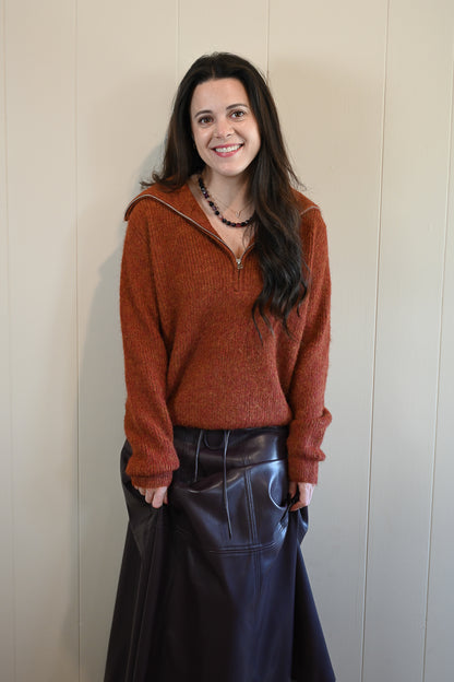 Platt Court Quarter Zip Sweater