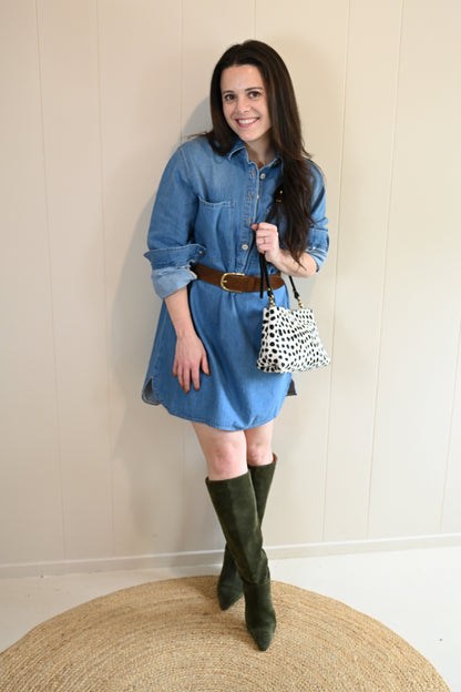 Union Street Denim Shift Dress