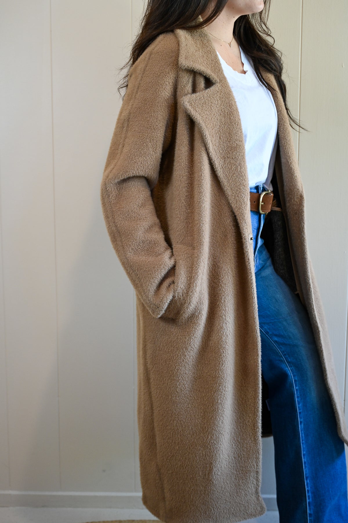 Willow Street Coat - Sandstone
