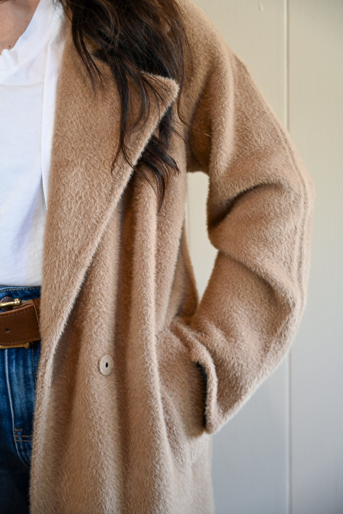 Willow Street Coat - Sandstone