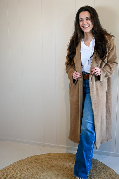 Willow Street Coat - Sandstone
