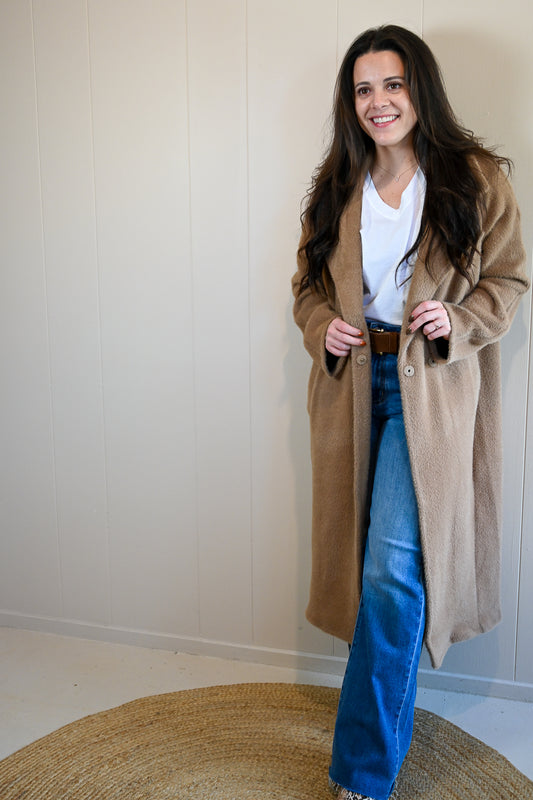 Willow Street Coat - Sandstone
