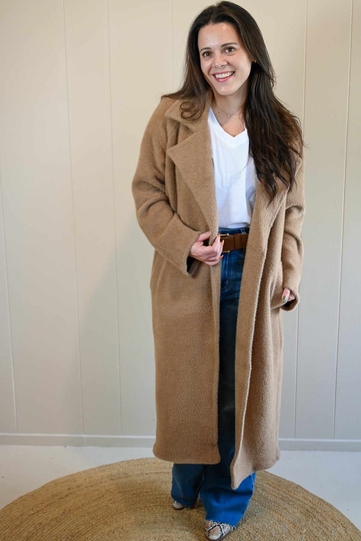 Willow Street Coat - Sandstone