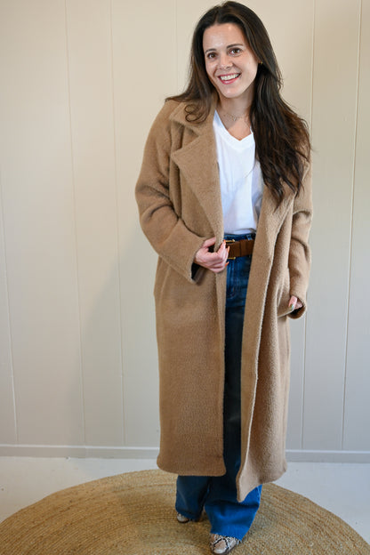 Willow Street Coat - Sandstone