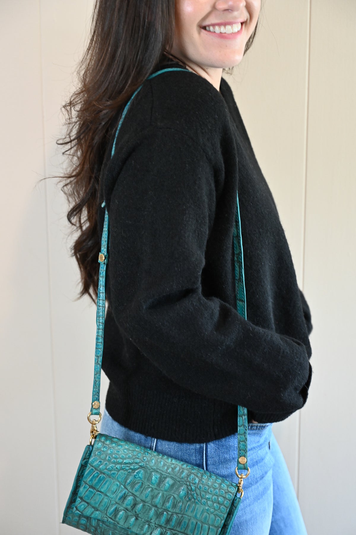 Naiad Street V Neck Sweater - Storm
