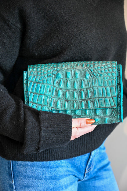 Charlie's Goods - Dylan - Turquoise Croc