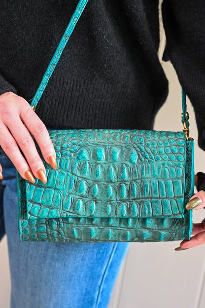 Charlie's Goods - Dylan - Turquoise Croc