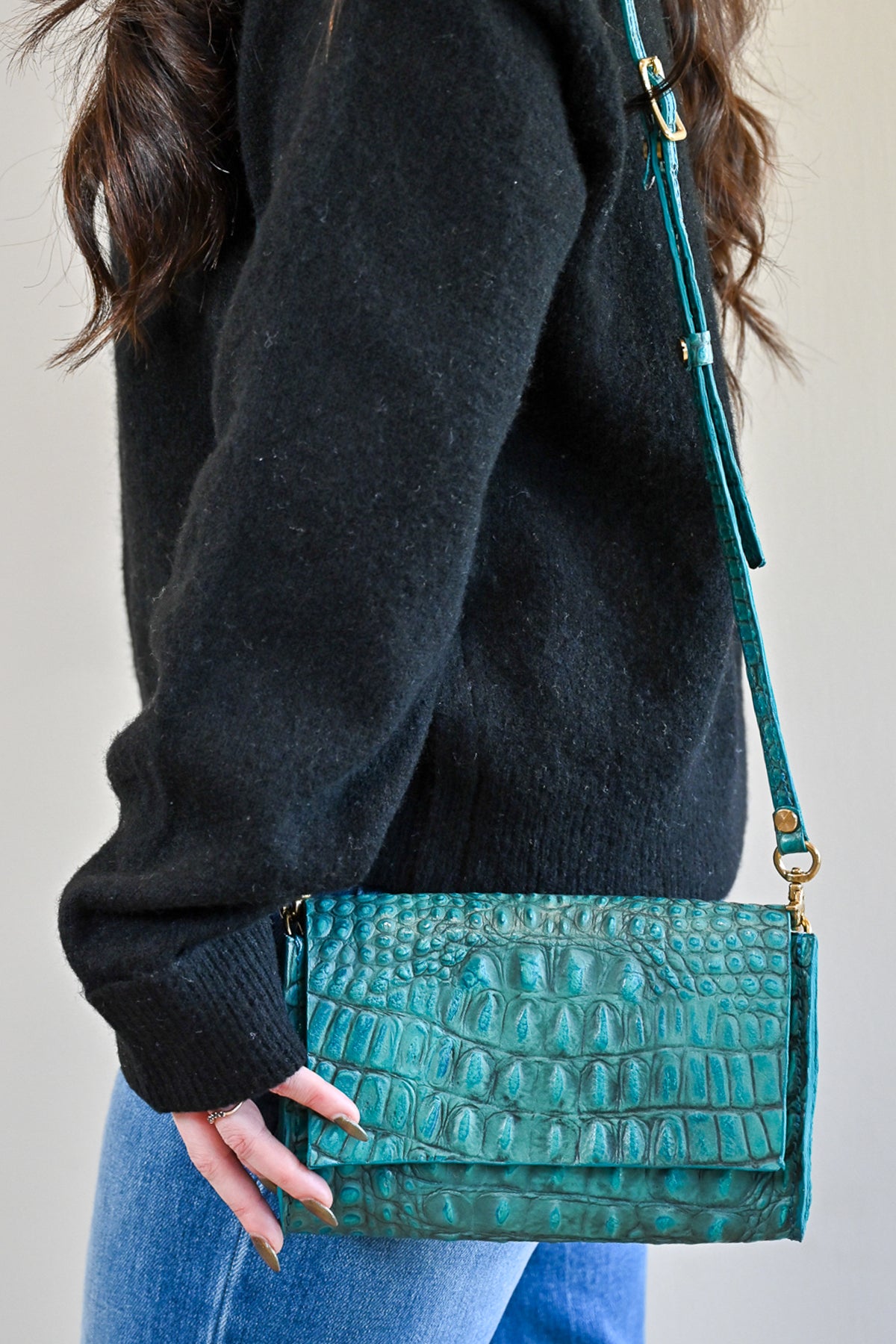 Charlie's Goods - Dylan - Turquoise Croc