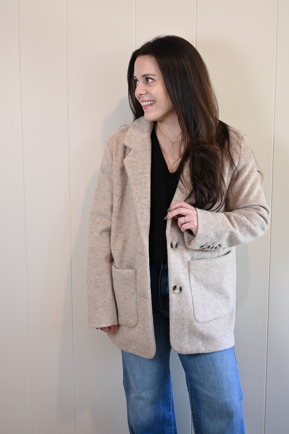 Wood Street Oversized Blazer
